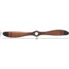 imageDeco 79 Traditional Wooden Airplane Propeller Decor 5quot H x 48quot L Polished Brown Finish Model92671Brown