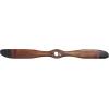 imageDeco 79 Traditional Wooden Airplane Propeller Decor 5quot H x 48quot L Polished Brown Finish Model92671Brown