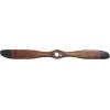 imageDeco 79 Traditional Wooden Airplane Propeller Decor 5quot H x 48quot L Polished Brown Finish Model92671Brown