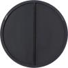 imageDeco 79 Wood Room Wall Mirror Oval Shaped Entryway Mirror with Thin Minimalistic Frame Wall Mounted Mirror 18quot x 1quot x 31quot BlackBlack