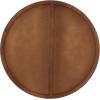 imageDeco 79 Wood Room Wall Mirror Oval Shaped Entryway Mirror with Thin Minimalistic Frame Wall Mounted Mirror 18quot x 1quot x 31quot BlackClear