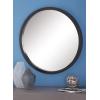 imageDeco 79 Wooden Room Wall Mirror Entryway Mirror Wall Mounted Mirror 32quot x 2quot x 32quot BlackBlack