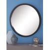 imageDeco 79 Wooden Room Wall Mirror Entryway Mirror Wall Mounted Mirror 32quot x 2quot x 32quot BlackBlack