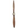imageDeco 79 Traditional Wooden Airplane Propeller Decor 5quot H x 48quot L Polished Brown Finish Model92671Brown