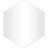 imageDeco 79 Wood Room Wall Mirror Oval Shaped Entryway Mirror with Thin Minimalistic Frame Wall Mounted Mirror 18quot x 1quot x 31quot BlackWhite