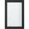 imageDeco 79 Wooden Room Wall Mirror Minimalistic Entryway Mirror Wall Mounted Mirror 24quot x 1quot x 36quot Black
