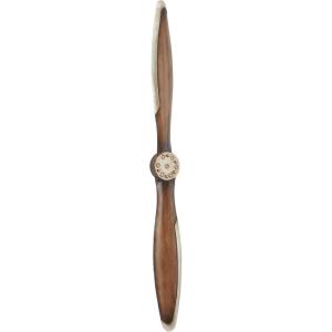 imageDeco 79 Traditional Wooden Airplane Propeller Decor 5quot H x 48quot L Polished Brown Finish Model92671Brown