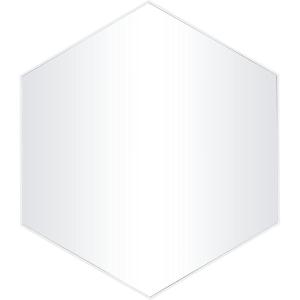 imageDeco 79 Wood Room Wall Mirror Oval Shaped Entryway Mirror with Thin Minimalistic Frame Wall Mounted Mirror 18quot x 1quot x 31quot BlackWhite