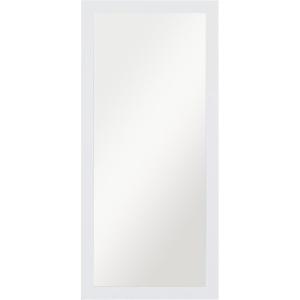 imageDeco 79 Wooden Room Wall Mirror Entryway Mirror Wall Mounted Mirror 32quot x 1quot x 70quot White