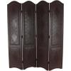 imageAspire Dark Brown Four Panel Room Divider