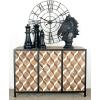 imageDeco 79 Contemporary Wood Rectangle Cabinet 47quot x 16quot x 32quot Brown