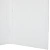 imageDeco 79 Mango Wood Partition Room Divider Screen Foldable Partition 3 Panel Privacy Screen with Carved Starburst Design Room Partition 59quot x 1quot x 70quot BlackWhite
