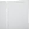 imageDeco 79 Mango Wood Partition Room Divider Screen Foldable Partition 3 Panel Privacy Screen with Carved Starburst Design Room Partition 59quot x 1quot x 70quot BlackWhite