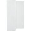 imageDeco 79 Mango Wood Partition Room Divider Screen Foldable Partition 3 Panel Privacy Screen with Carved Starburst Design Room Partition 59quot x 1quot x 70quot BlackWhite