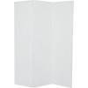 imageDeco 79 Mango Wood Partition Room Divider Screen Foldable Partition 3 Panel Privacy Screen with Carved Starburst Design Room Partition 59quot x 1quot x 70quot BlackWhite
