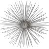 imageDeco 79 Metal Starburst 3D Long Spike Wall Decor Set of 3 6quot 9quot 12quotW GoldSilver