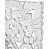 imageDeco 79 Wooden Floral Handmade Home Wall Decor Intricately Carved Wall Sculpture with Mandala Design Wall Art 36quot x 2quot x 36quot White