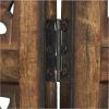 imageDeco 79 Wooden Floral Handmade Partition Room Divider Screen LARGE SIZE Brown