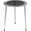 imageDeco 79 Accent Table 19quot L x 19quot W x 22quot H SilverSilver