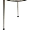 imageDeco 79 Accent Table 19quot L x 19quot W x 22quot H SilverSilver