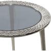 imageDeco 79 Accent Table 19quot L x 19quot W x 22quot H SilverSilver