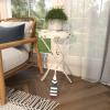 imageDeco 79 Metal Ship Wheel Side End Accent Table Ship Wheel Top End Table with Oar Shaped Legs Side Table 23quot x 23quot x 24quot WhiteSide Table 16 x 16 x 28