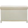 imageDeco 79 Traditional Wood Storage Bench CONVENIENTLY SIZED White