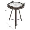 imageWoodland Imports Vintage End TableBlack