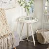 imageWoodland Imports Vintage End TableWhite