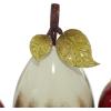imageDeco 79 Metal Fruit Decorative Sculpture Decorative Home Decor Statue with Platter Accent Figurine 18quot x 10quot x 11quot Multi ColoredRed