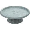 imageDeco 79 Metal Galvanized Cake Stand 13quot x 13quot x 4quot Gray