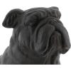 imageDeco 79 Polystone Bulldog Decorative Sculpture Weathered Sitting Home Decor Statue Accent Figurine 17quot x 9quot x 13quot Brown