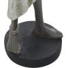 imageDeco 79 Polystone Woman Decorative Sculpture Sitting African Home Decor Statue with Red Water Pot Accent Figurine 6quot x 6quot x 10quot CreamWhite