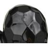 imageDeco 79 Porcelain Ceramic Heart Decorative Sculpture Dimensional Angled Origami Inspired Home Decor Statue Accent Figurine 8quot x 3quot x 8quot GoldBlack