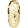 imageDeco 79 Porcelain Ceramic Heart Decorative Sculpture Dimensional Angled Origami Inspired Home Decor Statue Accent Figurine 8quot x 3quot x 8quot GoldGold