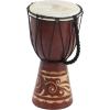 imageDeco 79 Wood Drum Handmade Decorative Sculpture Djembe Home Decor Statue with Rope Accents Accent Figurine 9quot x 10quot x 16quot Brown7 x 7 x 12