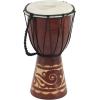 imageDeco 79 Wood Drum Handmade Decorative Sculpture Djembe Home Decor Statue with Rope Accents Accent Figurine 9quot x 10quot x 16quot Brown7 x 7 x 12