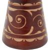 imageDeco 79 Wood Drum Handmade Decorative Sculpture Djembe Home Decor Statue with Rope Accents Accent Figurine 9quot x 10quot x 16quot Brown7 x 7 x 12