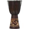 imageDeco 79 Wood Drum Handmade Decorative Sculpture Djembe Home Decor Statue with Rope Accents Accent Figurine 9quot x 10quot x 16quot Brown9 x 10 x 16