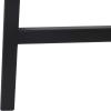 imageDeco 79 Wood Home Bench Woven Entryway Bench Bedroom Bench 45quot x 16quot x 19quot BrownBlack