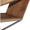 imageDeco 79 Wood Open Diagonal Frame Bench 69quot x 16quot x 18quot Brown