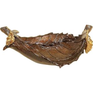 imageDeco 79 Traditional Resin Decorative Bowl SMALL SIZE Bronze