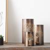 imageDeco 79 Lantern 12quot 9quot 6quot Brown 3 Count