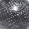 imageDeco 79 Aluminum Airplane World Map Globe 8quot x 8quot x 12quot SilverSilver