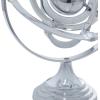 imageDeco 79 Aluminum Armillary Globe with Marble Base 10quot x 7quot x 13quot SilverSilver