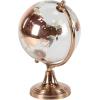 imageDeco 79 Aluminum Globe with Tiered Base 7quot x 6quot x 11quot CopperCopper