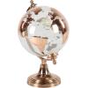 imageDeco 79 Aluminum Globe with Tiered Base 7quot x 6quot x 11quot CopperCopper