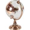 imageDeco 79 Aluminum Globe with Tiered Base 7quot x 6quot x 11quot CopperCopper