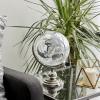 imageDeco 79 Aluminum Globe with Tiered Base 7quot x 6quot x 11quot CopperSilver