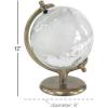 imageDeco 79 Aluminum Globe with Tiered Base 7quot x 6quot x 11quot CopperWhite